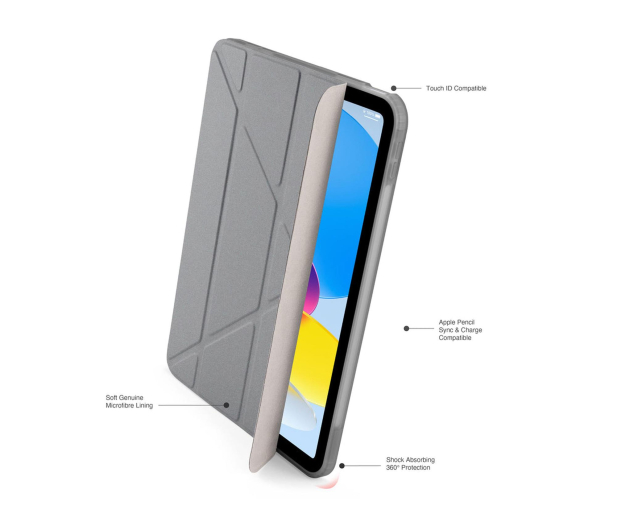 Pipetto Origami No1 Original Case do iPad (A16) / iPad (2022) silver - 1456663 - zdjęcie 2